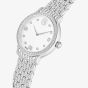 Swarovski Imber White Crystal Silver Tone Bracelet Watch 5741229