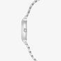 Swarovski Imber White Crystal Silver Tone Bracelet Watch 5741229