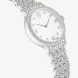 Swarovski Imber White Crystal Silver Tone Bracelet Watch 5741229