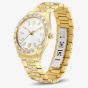 Swarovski Ladies Matrix Golden White Dial Bracelet Watch 5745534