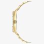 Swarovski Ladies Matrix Golden White Dial Bracelet Watch 5745534