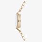 Swarovski Ladies Matrix Golden Silver Dial Bracelet Watch 5715026