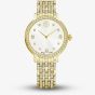 Swarovski Ladies Imber Golden White Dial Bracelet Watch 5718169