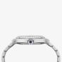 Chopard Happy Sport Silver Diamond Bezel Bracelet Watch 278582-3004