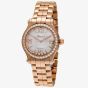 Chopard Happy Sport 18ct Rose-Gold Diamond Bracelet Watch 274893-5014