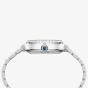 Chopard Happy Sport Silver Diamond Oval Bracelet Watch 278602-3004