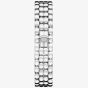 Chopard Happy Sport Silver Diamond Oval Bracelet Watch 278602-3004