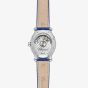 Chopard Happy Sport Electric Blue Oval Diamond Strap Watch 278602-3001