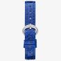 Chopard Happy Sport Electric Blue Oval Diamond Strap Watch 278602-3001