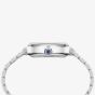 Chopard Happy Sport Silver Oval Diamond Bracelet Watch 278602-3002