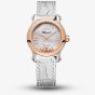 Chopard Happy Sports Mother of Pearl and Diamond Watch 278573-6018