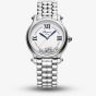Chopard Happy Sport Geneve Silver Diamond Watch 278610-3001