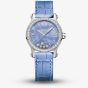 Chopard Ladies Happy Sport 1.26ct Diamond Watch 278573-3010