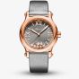 Chopard Ladies Happy Sport 0.35ct Diamond Watch 274808-5012