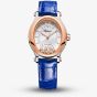 Chopard Ladies Happy Sport 0.19ct Diamond Watch 278602-6001