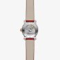 Chopard Happy Sport Diamond & Ruby Red Leather Watch 278573-6026