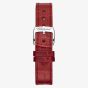 Chopard Happy Sport Diamond & Ruby Red Leather Watch 278573-6026