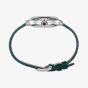 Chopard Ladies Happy Sport Teal Leather Strap Watch 278573-3030