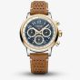 Chopard Mens Mille Migilia Classic Chronograph Blue Dial Watch 168619-4001