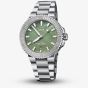 Oris Mens Limited Edition Green Dial New York Harbour Watch 01 733 7766 4187-Set