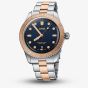 Oris Mens Divers Sixty-Five Bi-Colour Bracelet Watch 01 733 7707 4355-07 8 20 17