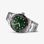 Oris Mens Diver Sixty-Five Green Dial Watch 01 733 7707 4357-07 8 20 18