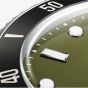 Oris Mens Divers Date Green Dial Bracelet Watch  01 733 7795 4057-Set