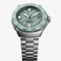 TAG Heuer Limited Edition Formula 1 Solargraph Green Dial Stainless Steel Bracelet Watch WBY111B.BA0042