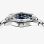 TAG Heuer Ladies Aquaracer Professional 100 Solargraph Navy Blue Dial Stainless Steel Bracelet Watch WBP141E.BA0049