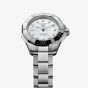 TAG Heuer Ladies Aquaracer Professional 100 Solargraph White Mother Of Pearl Dial Stainless Steel Bracelet Watch WBP141H.BA0049