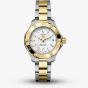 TAG Heuer Ladies Aquaracer Professional 200 Solargraph Mother of Pearl Dial Two Tone Bracelet Watch WBP1327.BB0004