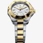 TAG Heuer Ladies Aquaracer Professional 200 Solargraph Mother of Pearl Dial Two Tone Bracelet Watch WBP1327.BB0004