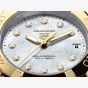 TAG Heuer Ladies Aquaracer Professional 100 Solargraph 34mm Two Colour Bracelet Watch WBP1326.BB0004