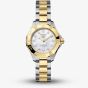 TAG Heuer Ladies Aquaracer Professional 100 Solargraph 28mm Two Colour Bracelet Watch WBP1422.BB0006