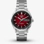 TAG Heuer Carrera Mens Day Date Red Dial Watch WDA2113.BA0043