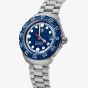 TAG Heuer Mens Formula 1 Solargraph Blue Dial Watch WBY1112.BA0042