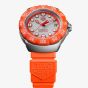 TAG Heuer Mens Limited Edition Formula 1 Solargraph Zandvoort Orange Rubber Strap Watch WBY111H.FT8128