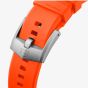 TAG Heuer Mens Limited Edition Formula 1 Solargraph Zandvoort Orange Rubber Strap Watch WBY111H.FT8128