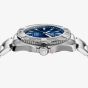 TAG Heuer Mens Aquaracer Professional 200 Solargraph Blue Dial Stainless Steel Bracelet Watch WBP1117.BA0047