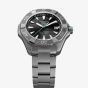 TAG Heuer Mens Aquaracer Professional 200 Solargraph Black Dial Titanium Bracelet Watch WBP1184.BF0008