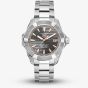 TAG Heuer Mens Aquaracer Professional 200 Solargraph Grey Dial Titanium Bracelet Watch WBP1190.BZ0003