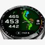 TAG Heuer Mens Connected Calibre E5 X TaylorMade Edition Blue Leather Strap Smart Watch SBT8A86.EB0421