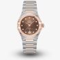 OMEGA Constellation Brown Diamond Set Dial Watch 131.25.29.20.63.001