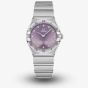 OMEGA Ladies Constellation Purple Dial Watch 131.10.28.60.60.002