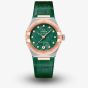 OMEGA Ladies Constellation Diamond Set Aventurine Green Watch 131.23.29.20.99.001