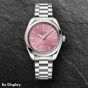 Ex-Display OMEGA Ladies Seamaster Aqua Terra 150m Pink Chronometer Watch 220.10.34.20.10.003