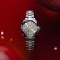 OMEGA Ladies Seamaster Aqua Terra 150m Cream Bracelet Watch 220.10.30.20.09.001