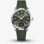 OMEGA Seamaster Aqua Terra Olive Green Rubber Strap Watch 220.12.38.20.10.001