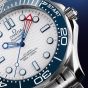 OMEGA  Seamaster 37th Americas Cup Blue Dial Watch 210.30.42.20.04.002