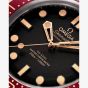 OMEGA Seamaster Diver 300m Bronze Gold & Red Rubber Strap Watch Watch 210.92.42.20.01.003